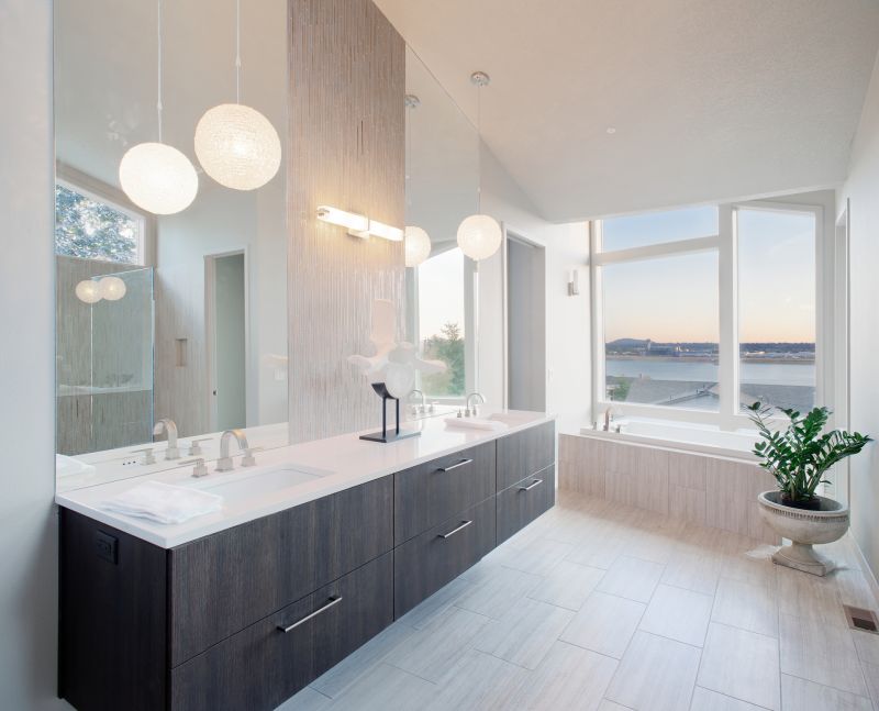 Spacious Master Bathrooms